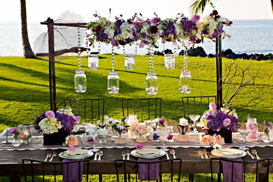 guirnalda de flores naturales