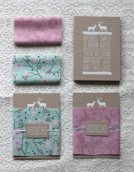 Invitación de boda diy