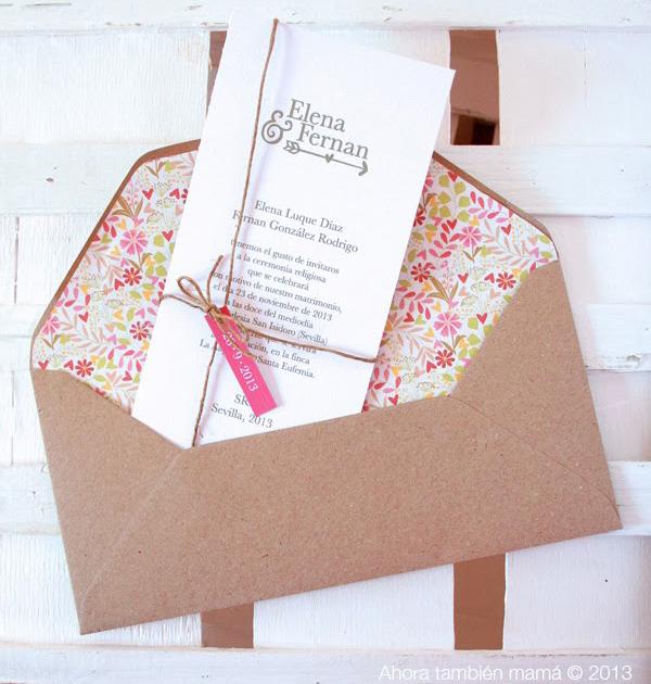 Invitaciones de boda romanticos