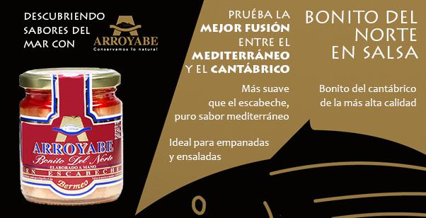 bonito del norte en escabeche arroyabe