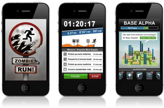 Las mejores apps para estar en forma zombies run