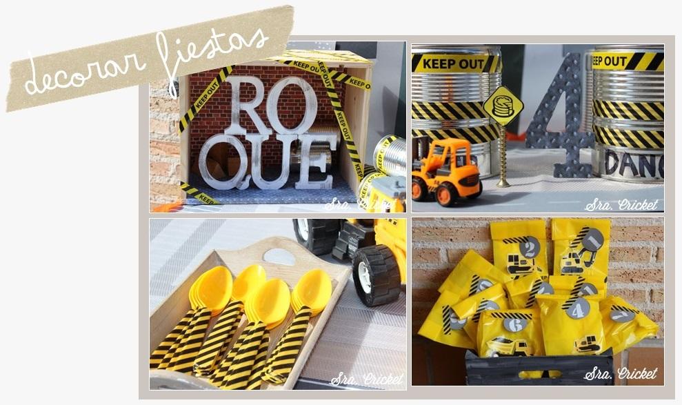 decorar fiestas con washitape