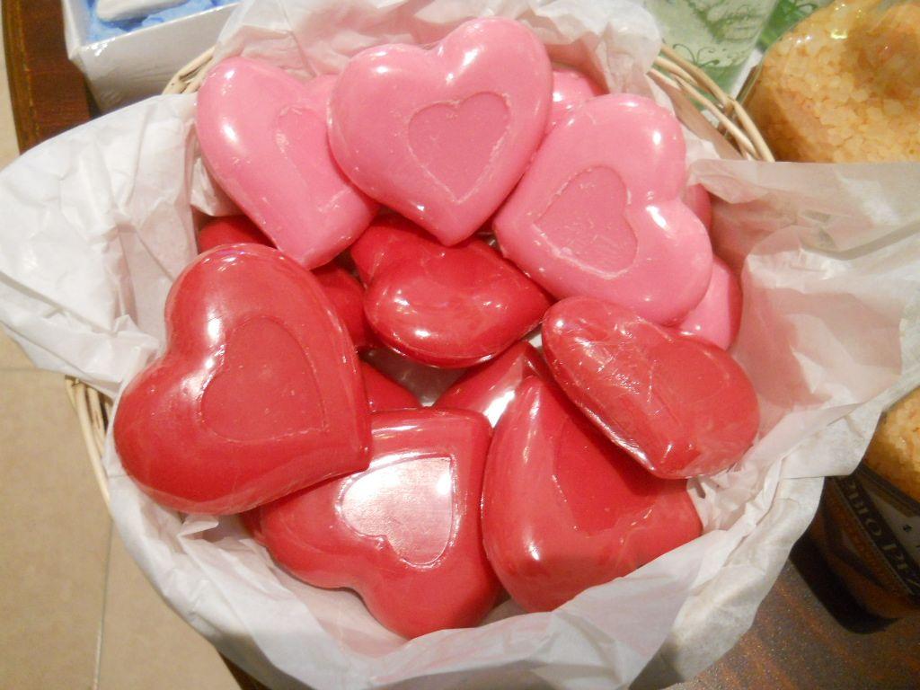 Jabones para San Valentínón