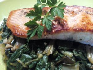 Salmon y acelgas para adelgazar disfrutando (1)