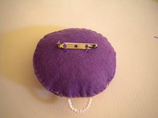 Manualidades caseras Inma como coser el broche para el broche muñeca