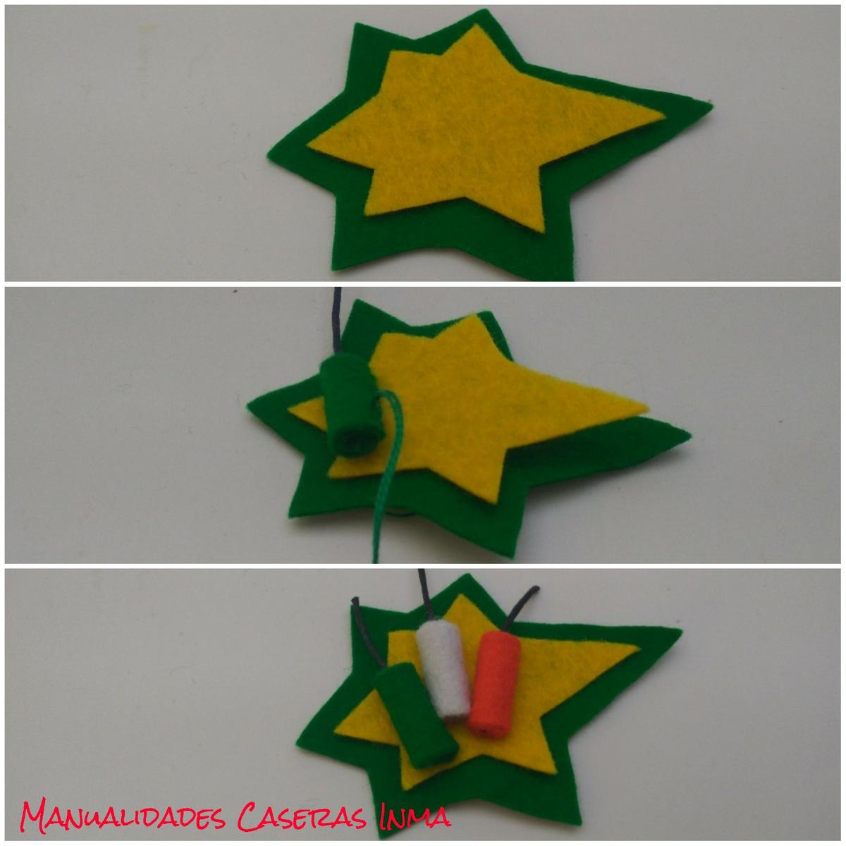 Manualidades Caseras Inma _ Como coser los petardos del Broche fallero estallido