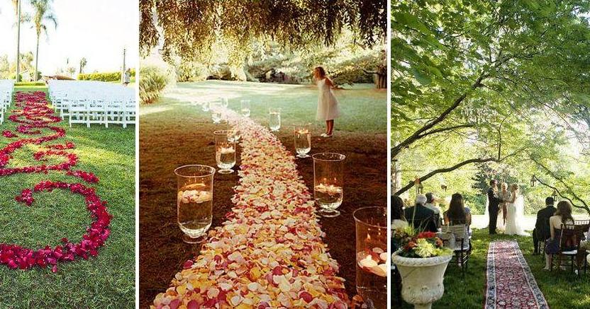 10 alternativas a la alfombra roja | Bodas