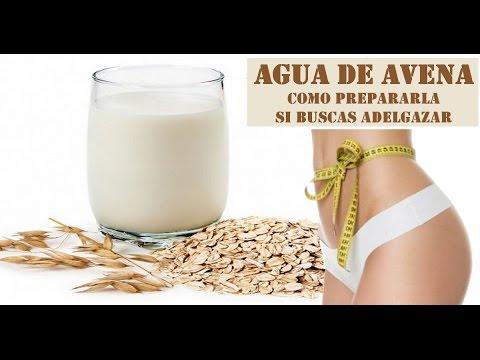 Cuantas veces debo tomar agua de avena para adelgazar