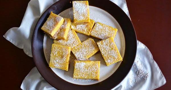 Barritas de leche condensada y limón. ¿De verdad que no tienes esta receta?