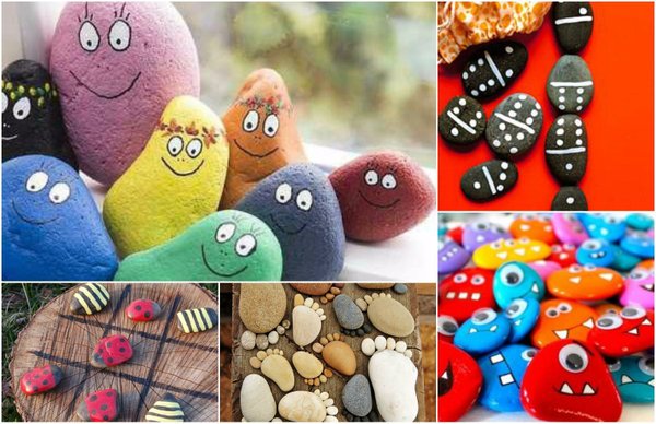 Pintando piedras: ideas super educativas para los niños | Manualidades