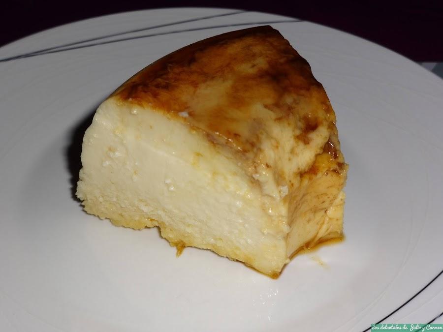 Flan de leche condensada y limón