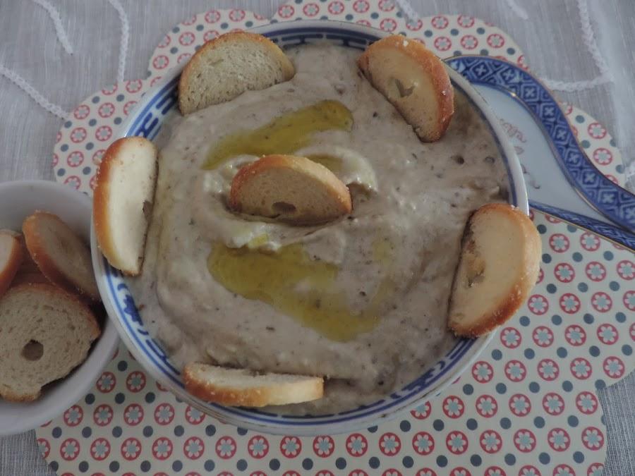 HUMMUS DE BERENJENA CON MAYONESA, RECETA RUMANA, (VINETE) | Cocina