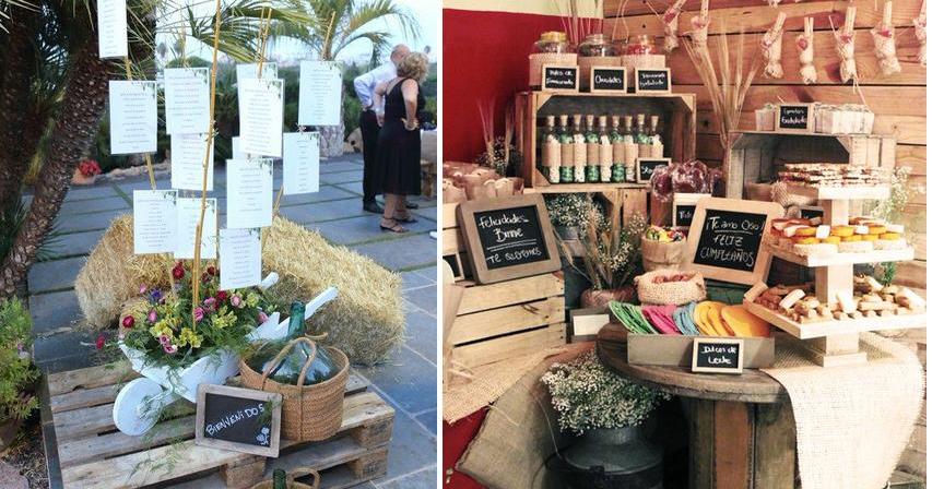 Bodas rústicas-campestres | Bodas