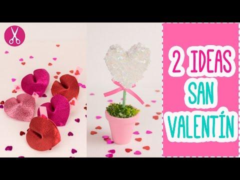 Ideas para regalar en San Valentín: video tutorial | Manualidades