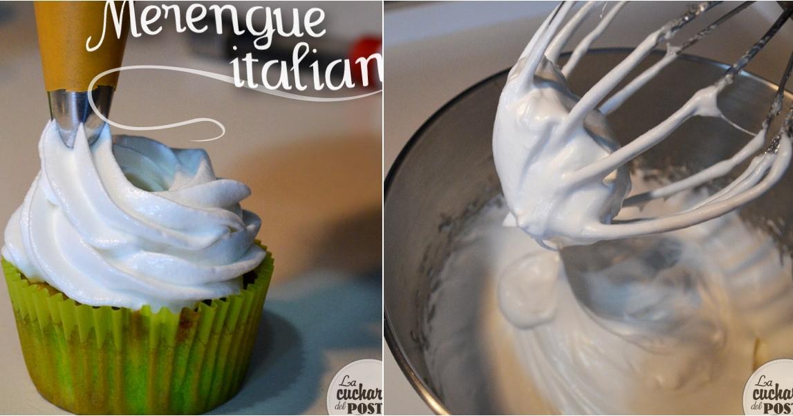 CÓMO HACER MERENGUE ITALIANO / ITALIAN MERINGUE Cocina