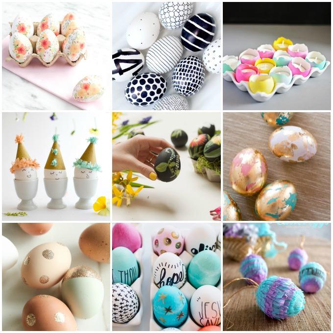 9 Diy Para Decorar Huevos De Pascua Decoración 3994