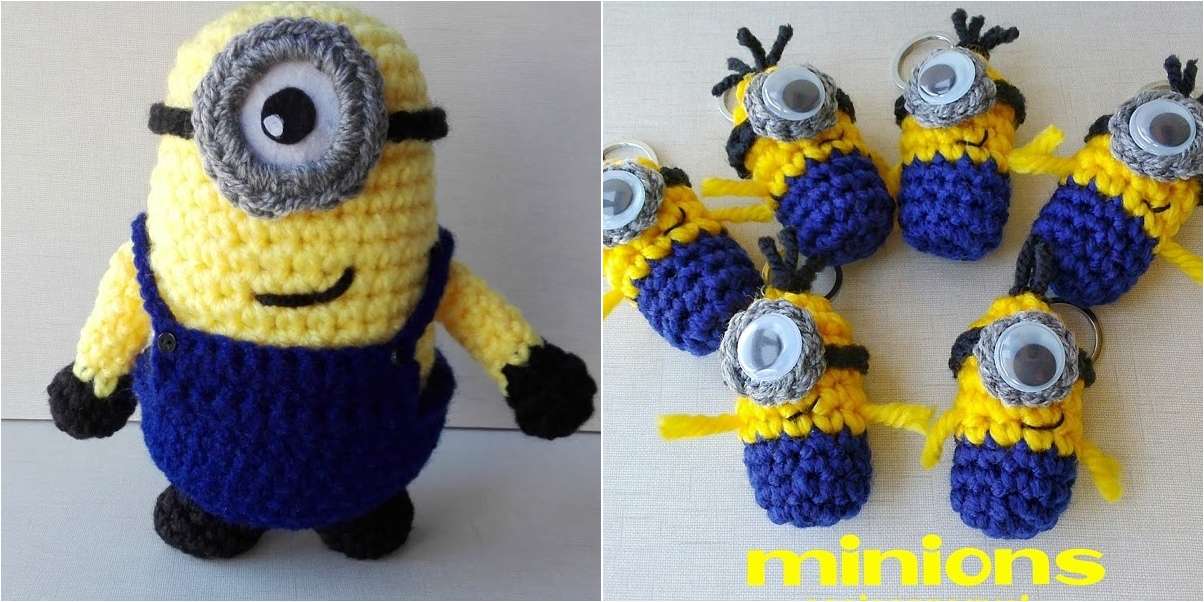 Gorro de Minion a Crochet - TODAS LAS TALLAS - Parte 1 