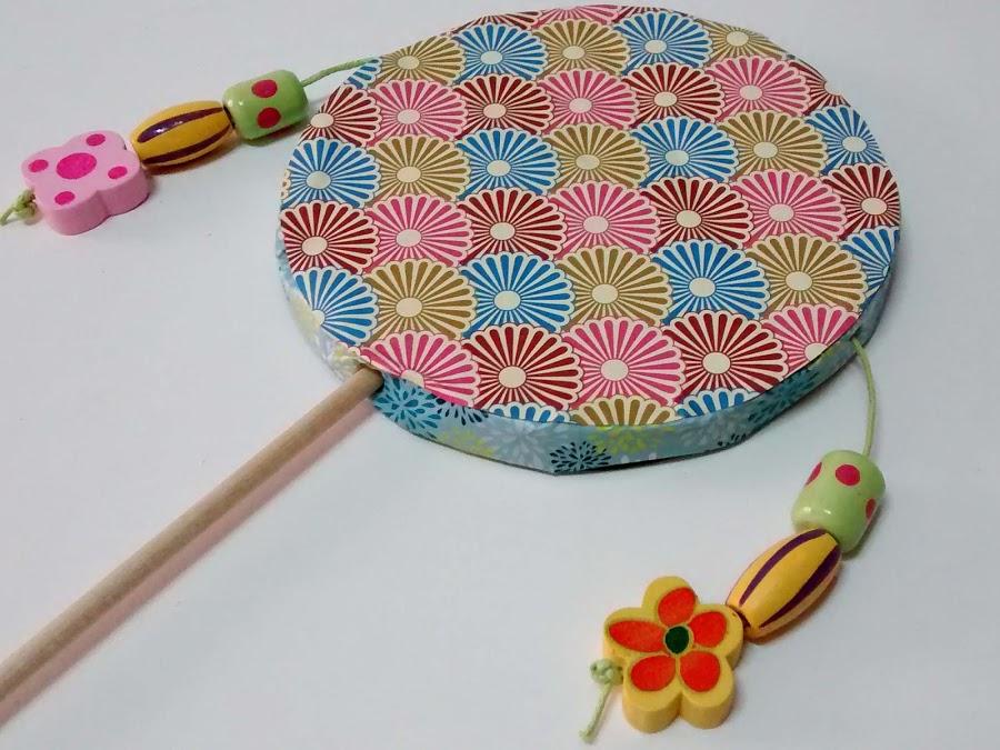Cómo hacer un tambor japonés con