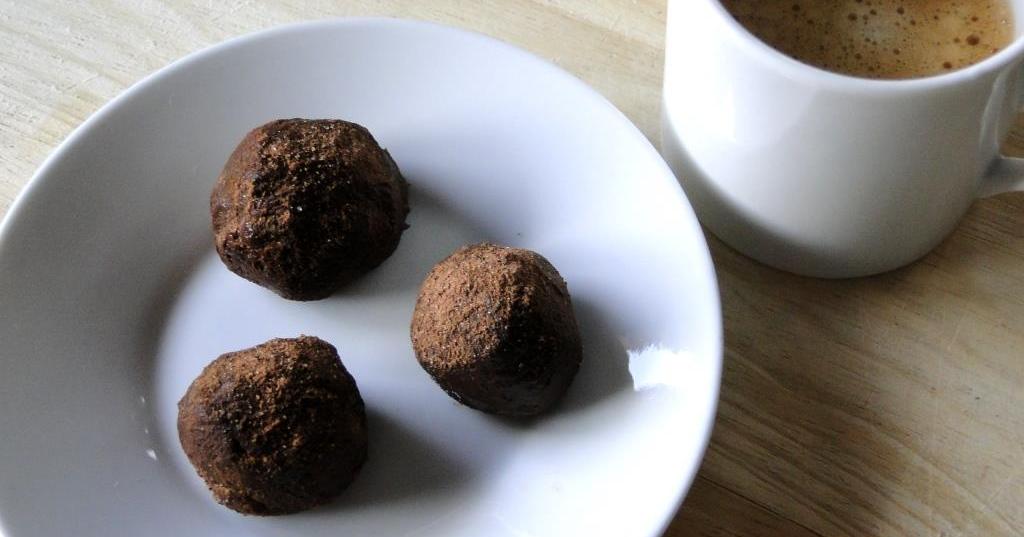 Trufas de café sin azúcar | Cocina