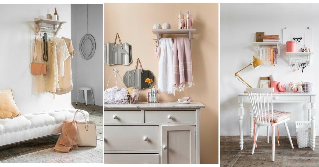 Rincones bonitos con estanterias low cost | Decoración