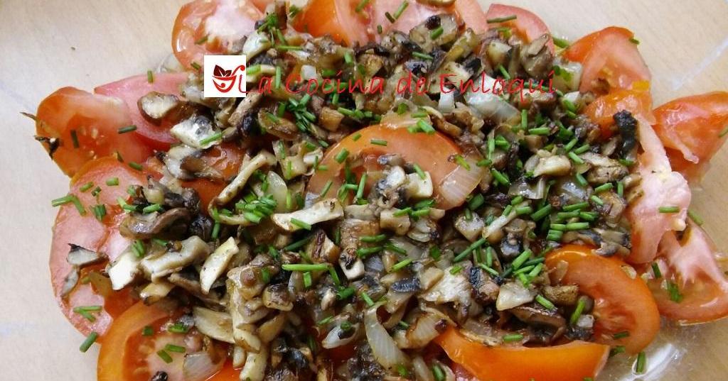 Ensalada portobello a mi manera Cocina