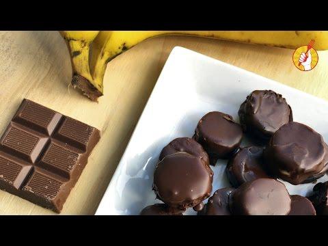 Bocaditos De Banana Con Chocolate | Recetas Dulces | Cocina