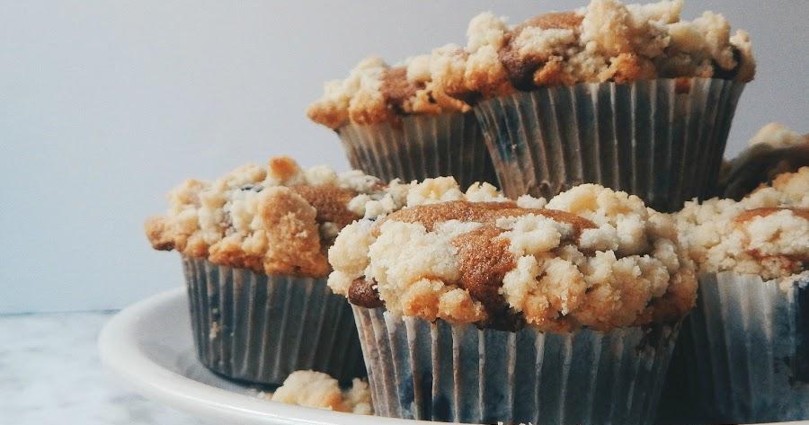 Muffins de blueberries y el gran secreto para unos muffins esponjosos