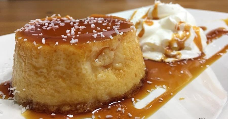 Flan de coco y leche condensada | Cocina