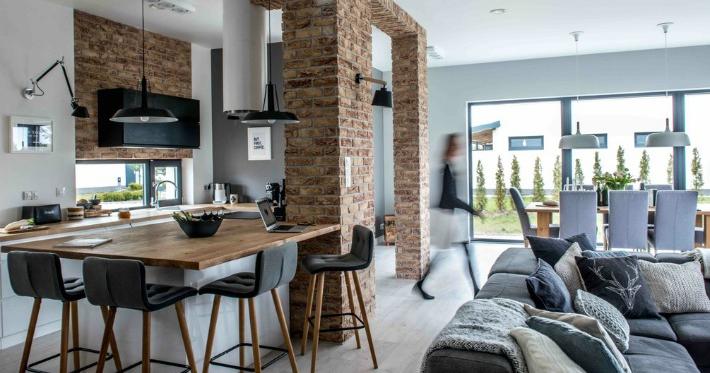 Duplex con planta baja de concepto abierto | Decoración