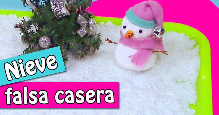 Como hacer nieve casera