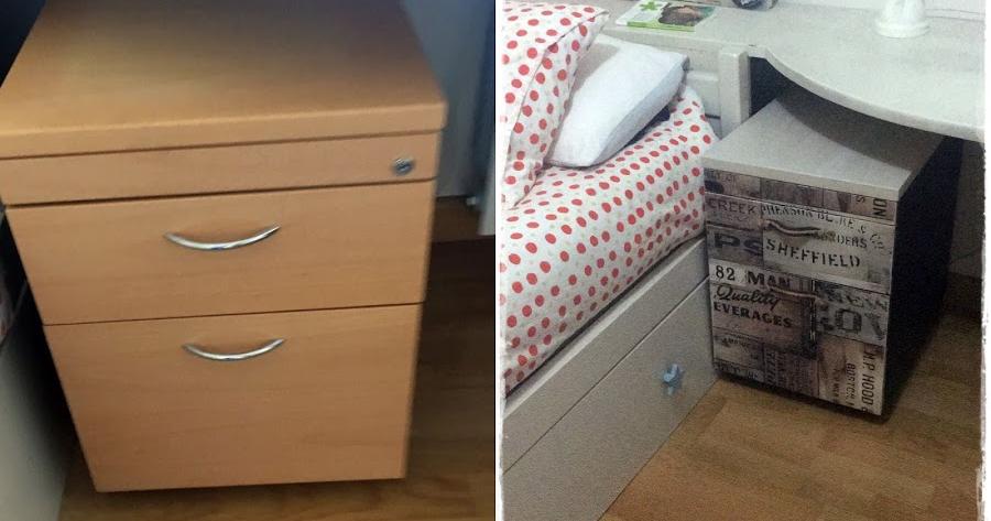 Cajonera para habitación de chico en estilo industrial | Bricolaje