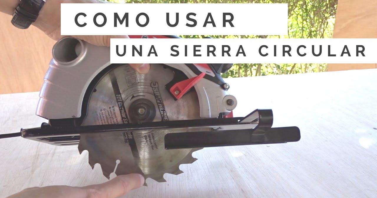 Cómo usar una sierra circular | Bricolaje