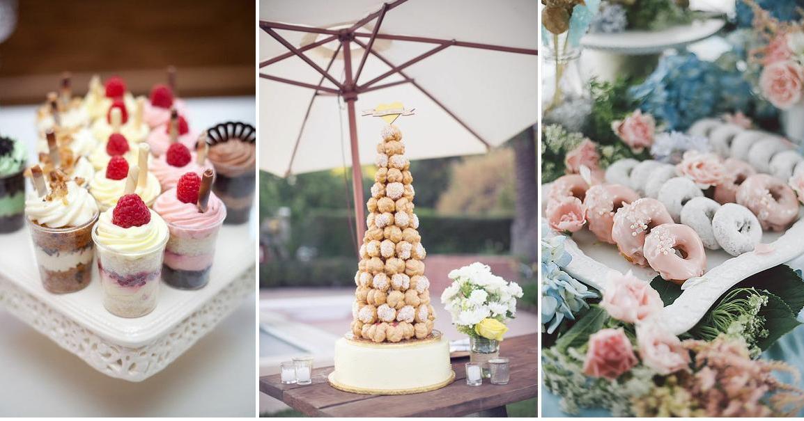 5 ideas de postres para la mesa dulce de tu boda