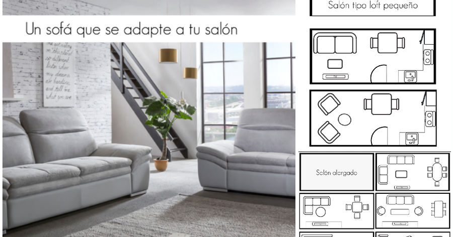 Qué tipo de sofá elegir según la forma de tu salón | Decoración