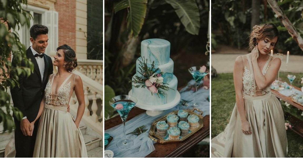 Una elegante boda en palaciega