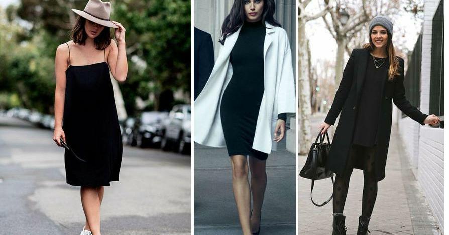 Outfits con vestidos negros, ¡siempre elegantes! | Belleza