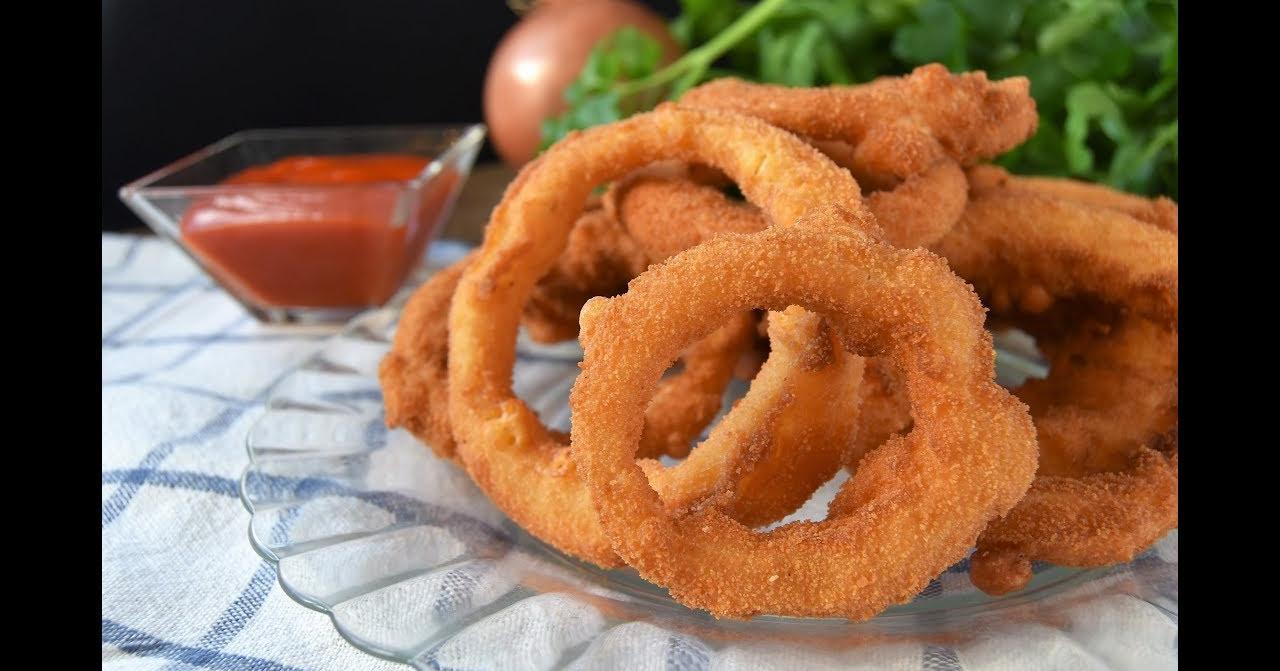 Aros de cebolla muy crujientes | Cocina