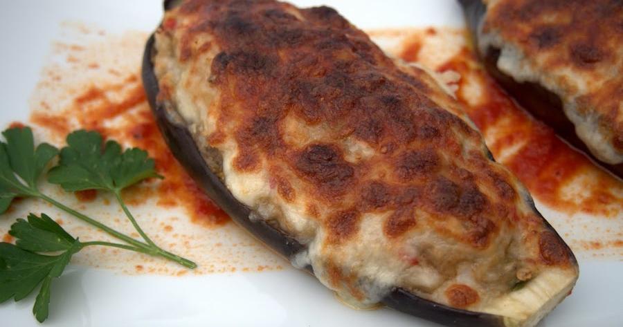 Berenjenas rellenas de pescado y marisco | Cocina