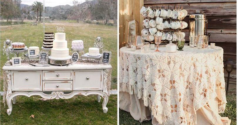 Muebles de familia en vuestra boda