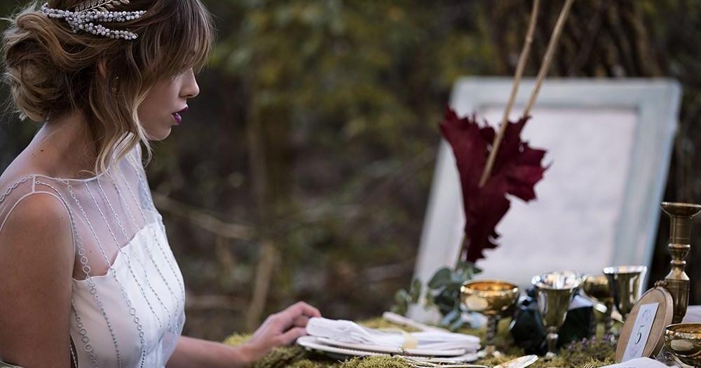 Inspiración para una boda en el bosque