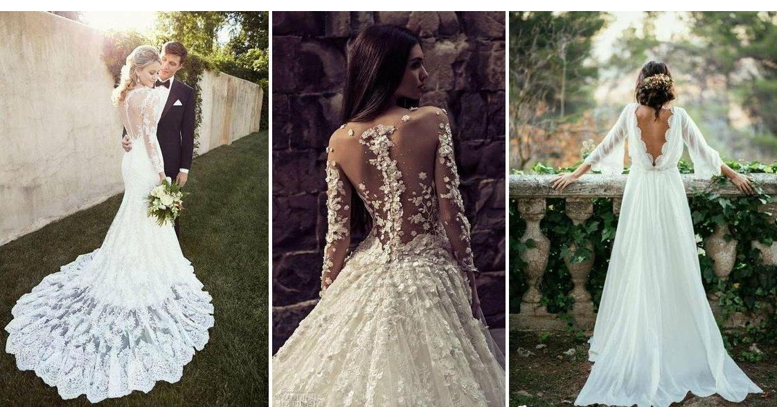 Vestidos de novia con detalles de encaje