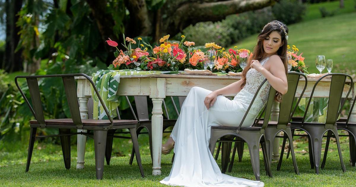 Una boda al aire libre