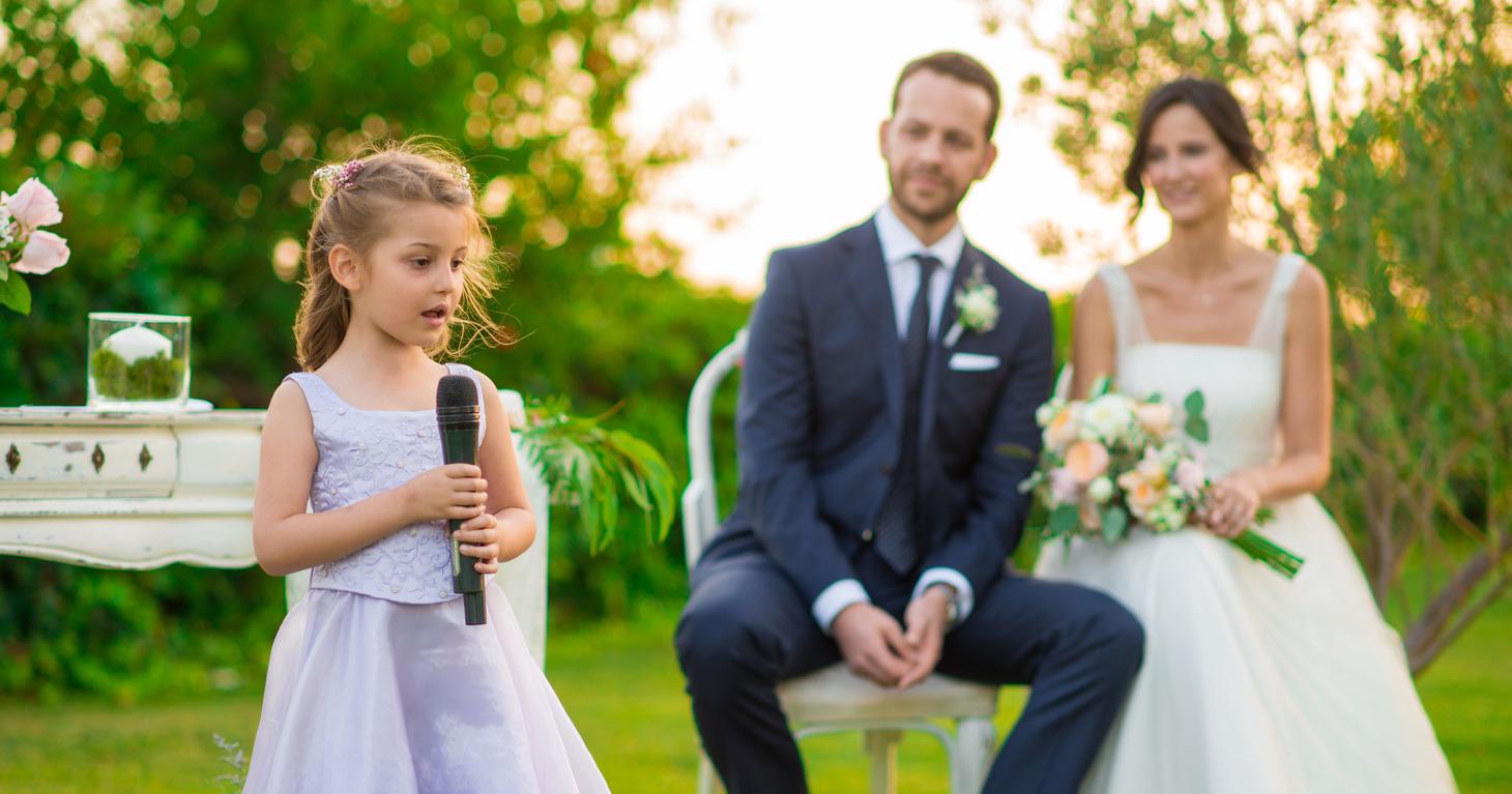 5 ventajas de celebrar una boda con hijos