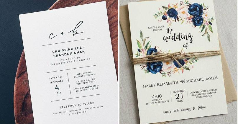 50 ideas para las invitaciones de boda más bonitas