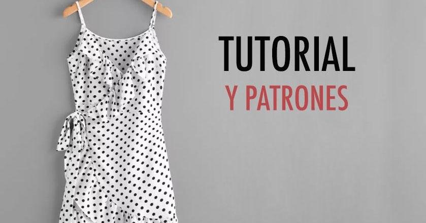 Abrasivo Penetración En particular Aprender a coser: vestido cruzado mujer (patrones gratis) | Manualidades