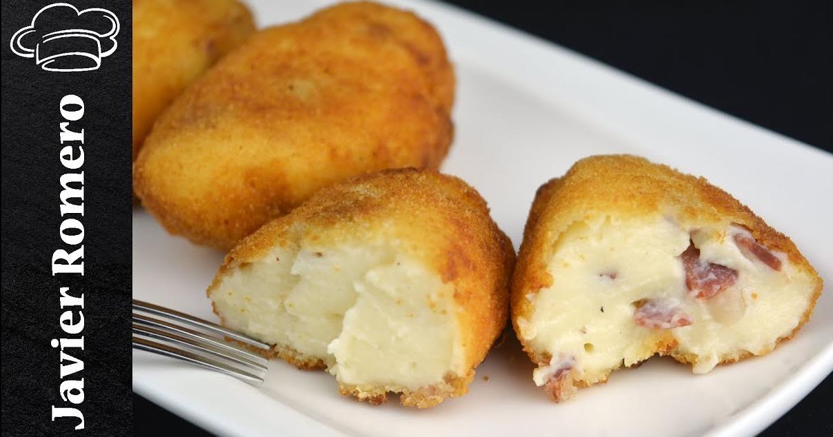 Croquetas de jamón y queso muy cremosas Cocina