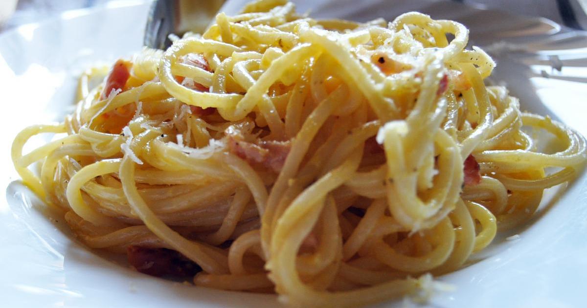 Espaguetis carbonara | Cocina