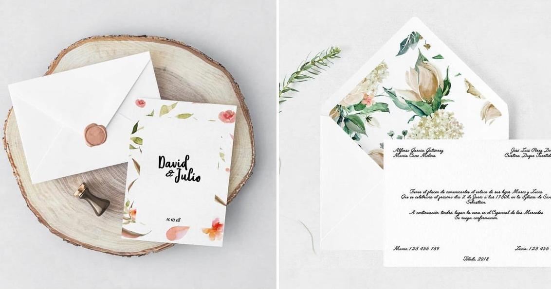 Cómo escoger la invitación de boda perfecta