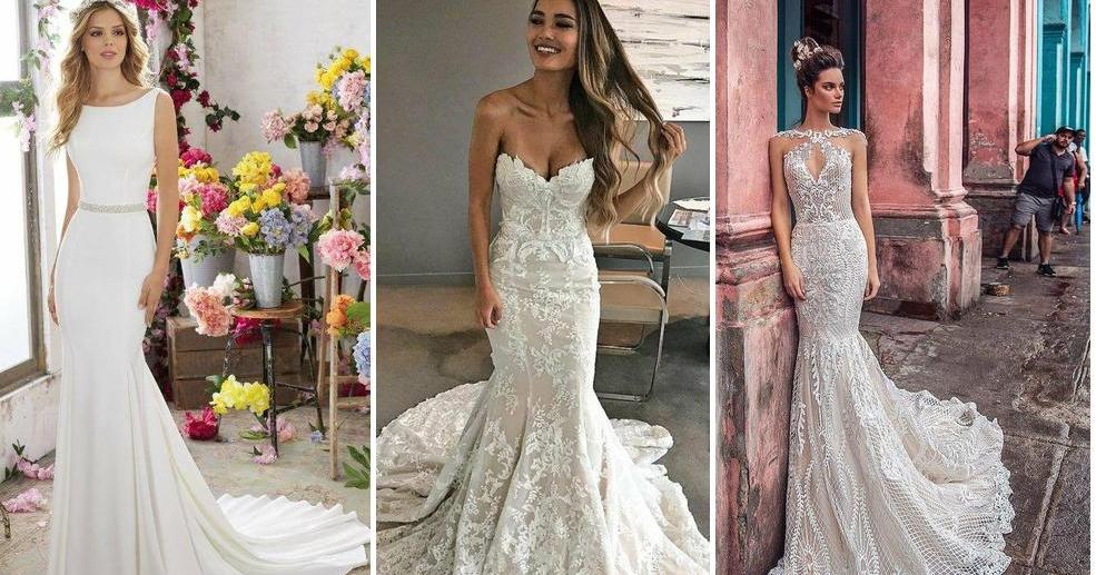 Vestidos de novia con corte de sirena