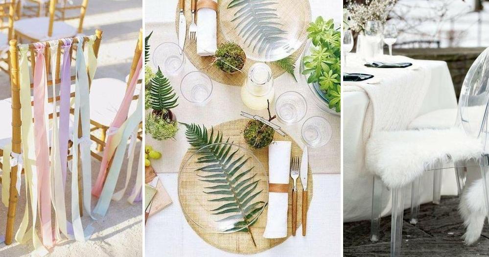 Las tendencias del momento para decorar tu boda